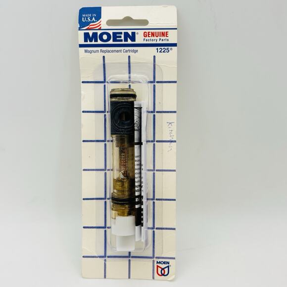 Genuine MOEN 1225 Magnum Single Handle Faucet Cartridge Sealed New In Packaging - Picture 9 of 9